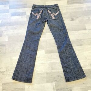 Stylish Blue Flared Women Jeans